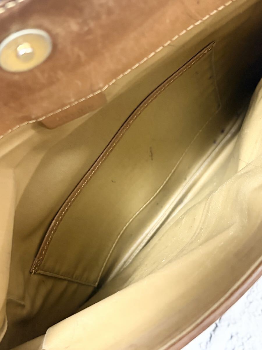 【売り切り】 CELINE セリーヌ マカダム柄 セカンドバッグ クラッチバッグ 5072-3_画像7