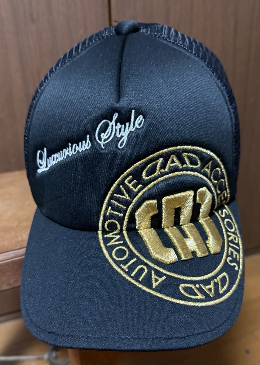 ほぼ未使用 DAD G.A.D ギャルソン メッシュキャップ Luxurious Style ブラック_画像1