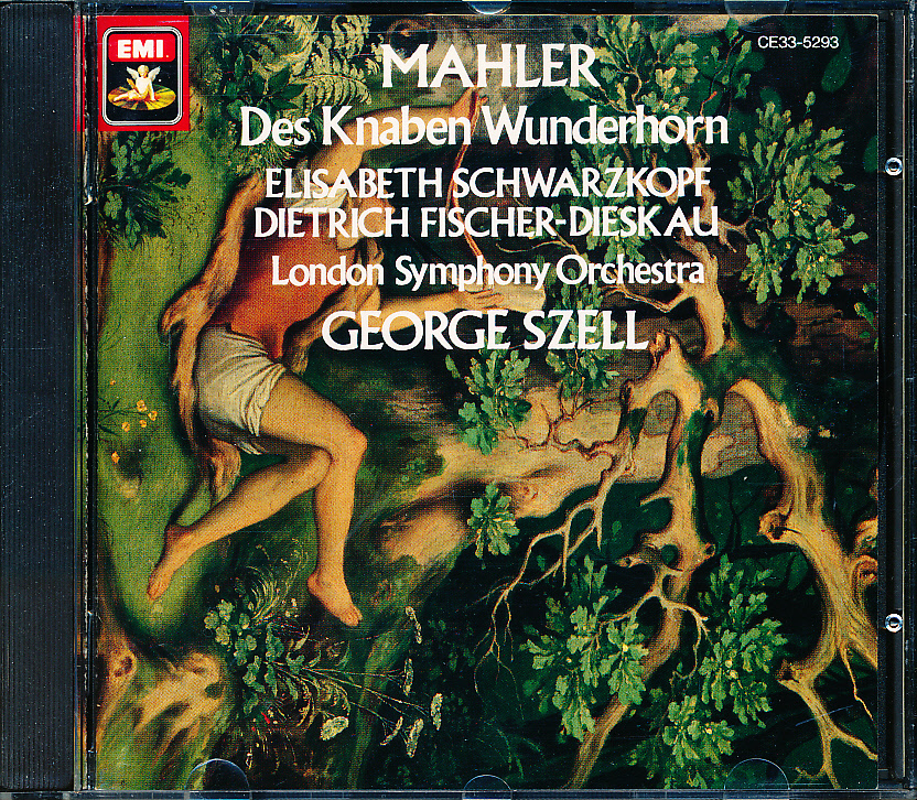 初期盤 CE33 マーラー 子供の不思議な角笛 シュワルツコップ/F=ディースカウ/セル_画像1