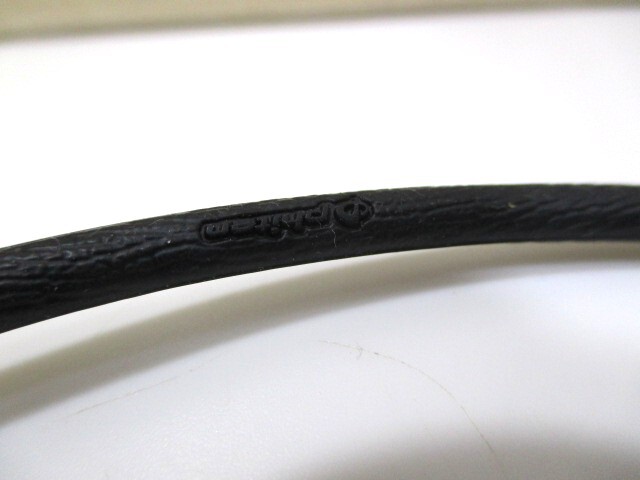 ☆Phiten ファインテン RAKUWA ブラック×ブラック 磁気ネックレス 55㎝!!_画像9