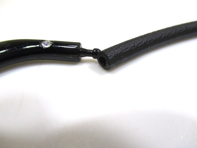 ☆Phiten ファインテン RAKUWA ブラック×ブラック 磁気ネックレス 55㎝!!_画像10