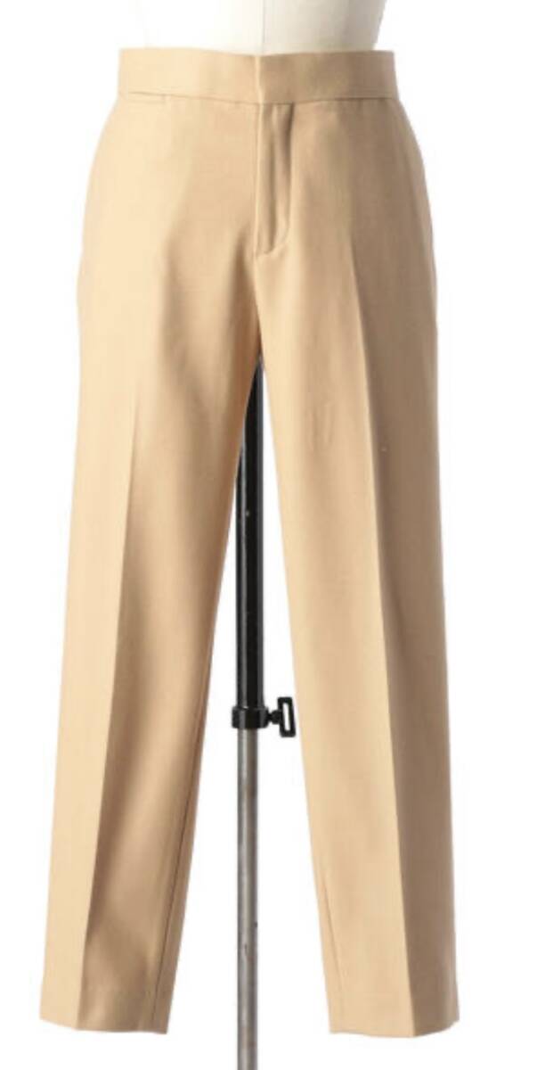 Drawer ウールフラノテーパードパンツ ドゥロワー スラックス ベージュ 36サイズ ユナイテッドアローズ united arrows ボトムス クロップド_画像1