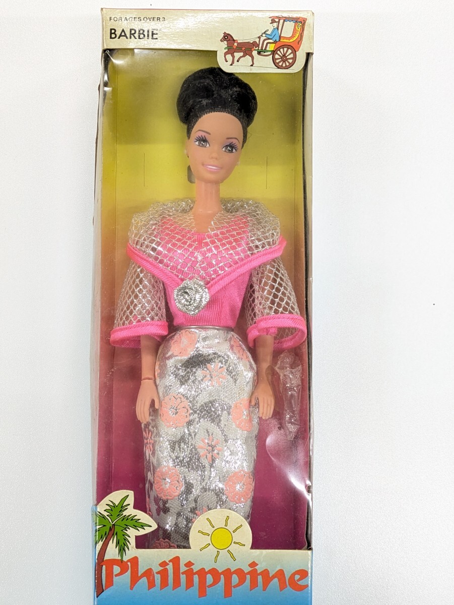 ■n【バービー人形】フィリピン　 Barbie バービー バービー人形 ドール 人形　箱汚れあり_画像2