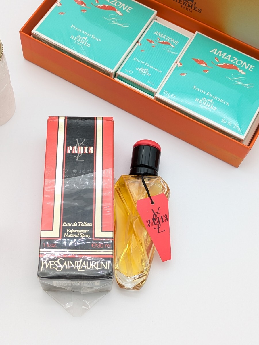 ■n【 1円〜 HERMES イヴサンローラン Dior ニナリッチ】フレグランス 中古品 まとめ売り 残量多 ディオール 未開封 _画像3