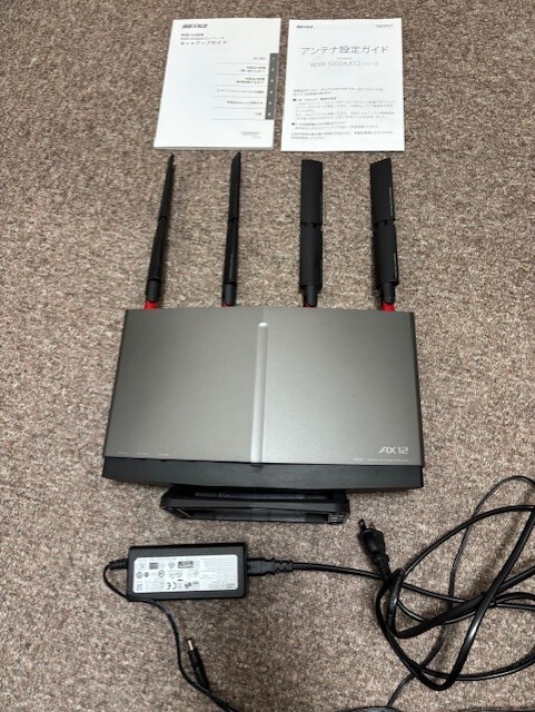 バッファロー　無線LANルーター WXR-5950AX12_画像1