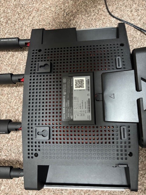 バッファロー　無線LANルーター WXR-5950AX12_画像5