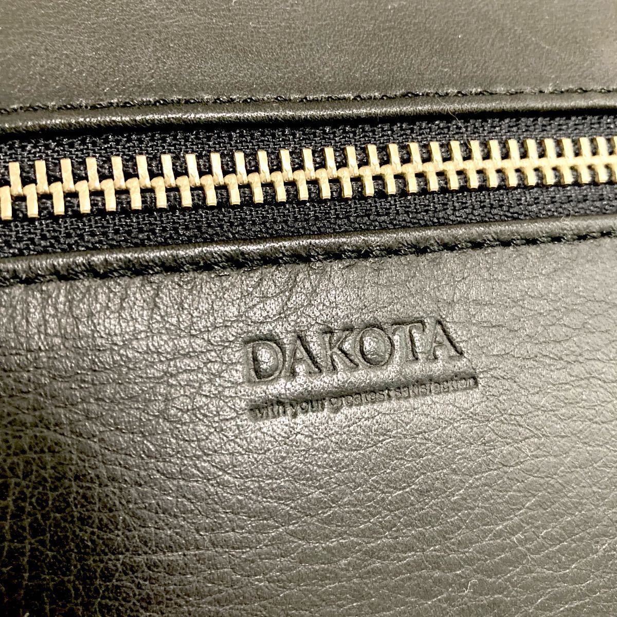 美品 ダコタ トートバッグ DAKOTA お仕事　通勤　通学 ブラック レザー 斜め掛け 肩掛け ビジネス　ハンドバッグ ショルダーバッグ 黒 2way_画像3