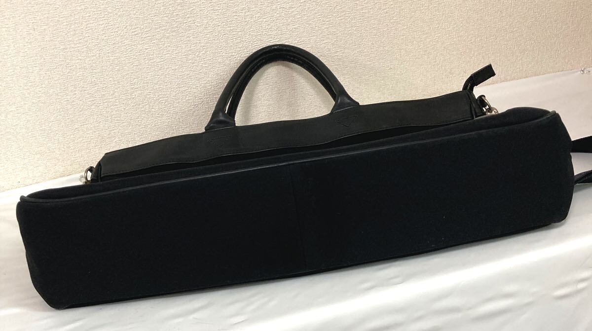 美品 ダコタ トートバッグ DAKOTA お仕事　通勤　通学 ブラック レザー 斜め掛け 肩掛け ビジネス　ハンドバッグ ショルダーバッグ 黒 2way_画像8