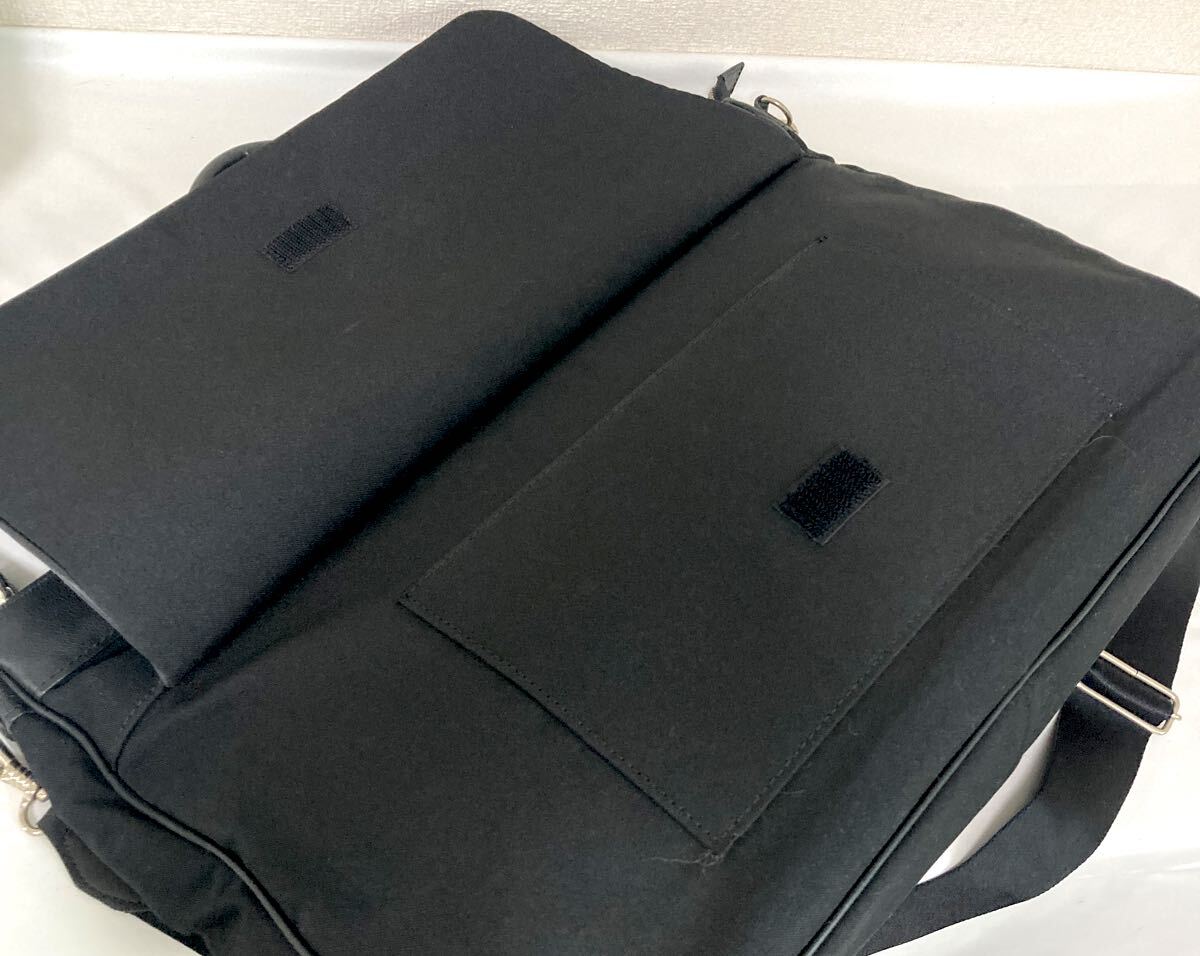 美品 ダコタ トートバッグ DAKOTA お仕事　通勤　通学 ブラック レザー 斜め掛け 肩掛け ビジネス　ハンドバッグ ショルダーバッグ 黒 2way_画像4