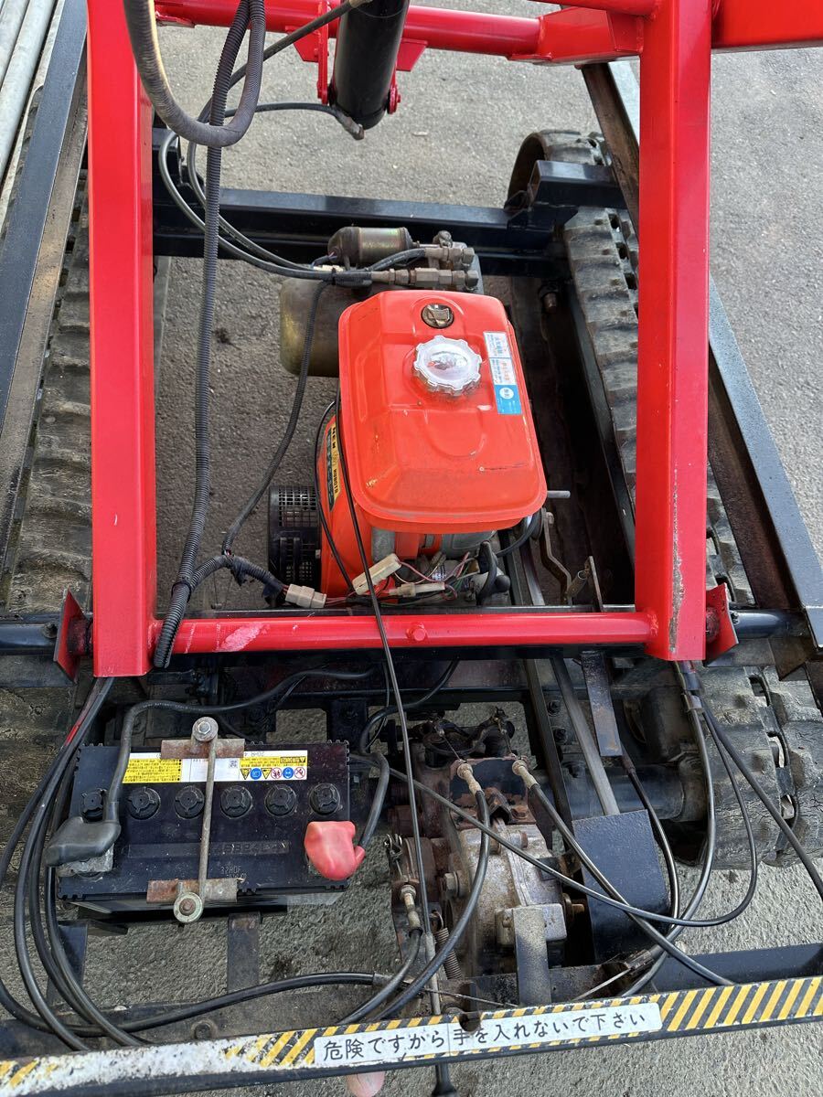 長野県　高所作業車　のびのびくん　KL-3 クボタ　エンジン　セル付　中古品　動作確認済み _画像7