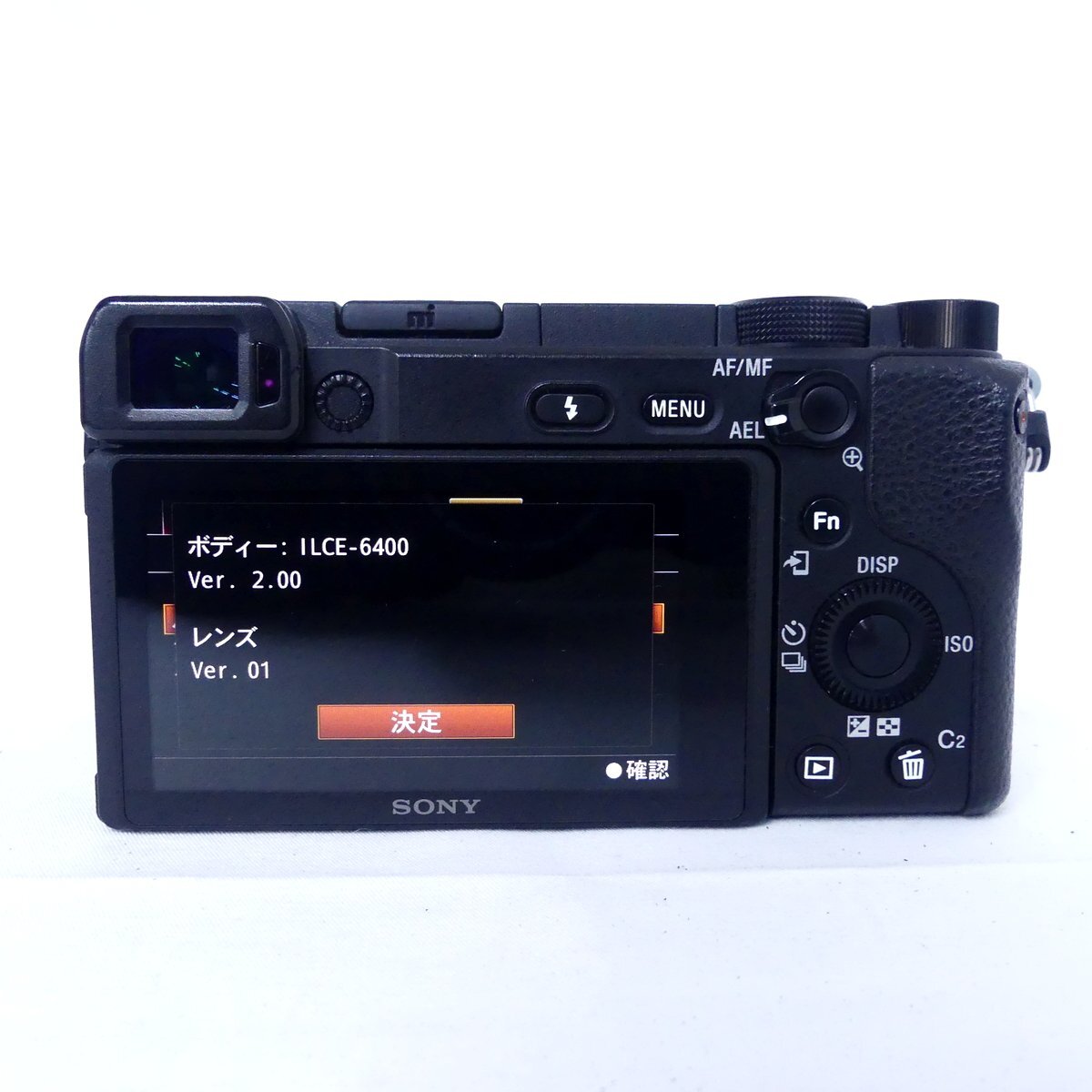 [ бесплатная доставка ] SONY Sony α6400 ILCE-6400 + E3.5-5.6 PZ 16-50 OSS беззеркальный однообъективный линзы комплект простой работа OK USED /2511C