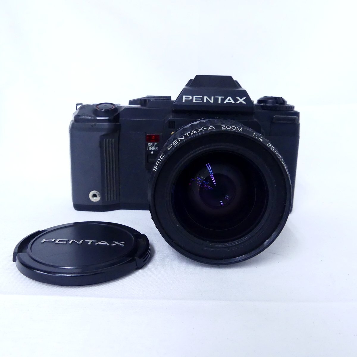 PENTAX ペンタックス A3 DATE + smc PENTAX-A ZOOM 1:4 f4 35-70mm 一眼レフ フィルムカメラ 現状品 USED /2511C_画像1