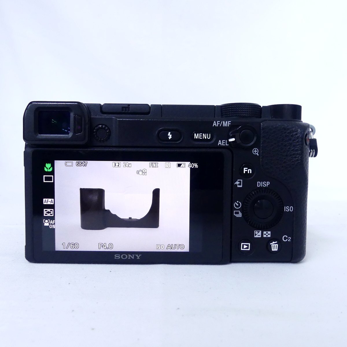 [ бесплатная доставка ] SONY Sony α6400 ILCE-6400 + E3.5-5.6 PZ 16-50 OSS беззеркальный однообъективный линзы комплект простой работа OK USED /2511C