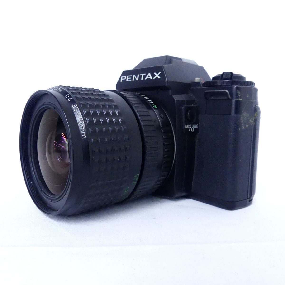 PENTAX ペンタックス A3 DATE + smc PENTAX-A ZOOM 1:4 f4 35-70mm 一眼レフ フィルムカメラ 現状品 USED /2511C_画像3
