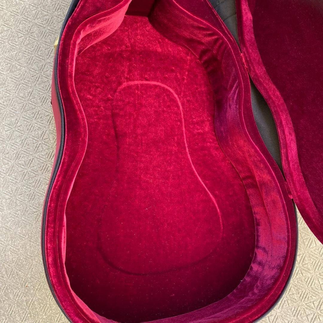 【美品】 Super Light クラシックギター用 セミハード 軽量ケース 赤_画像7