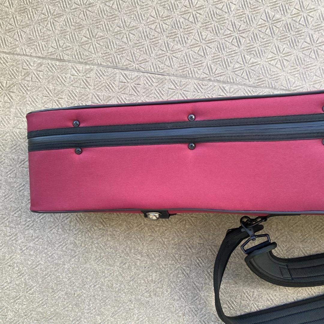 【美品】 Super Light クラシックギター用 セミハード 軽量ケース 赤_画像8