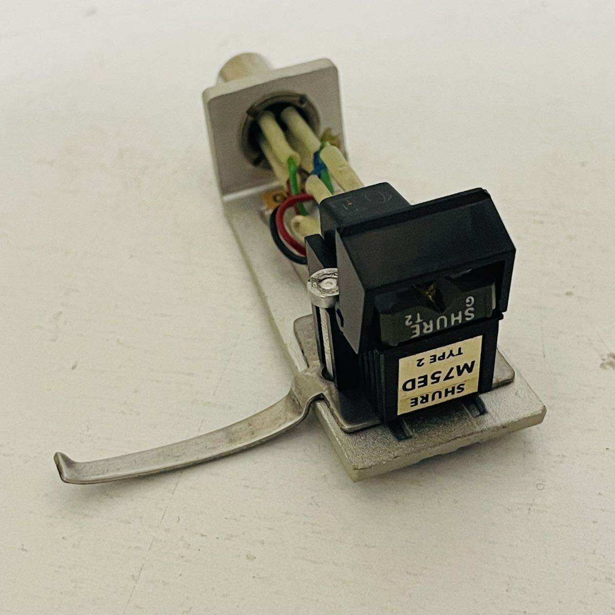 9293 SHURE M75ED TYPE2 カートリッジ ヘッドシェル シュアー 中古 現状品 送料無料 匿名配送_画像1