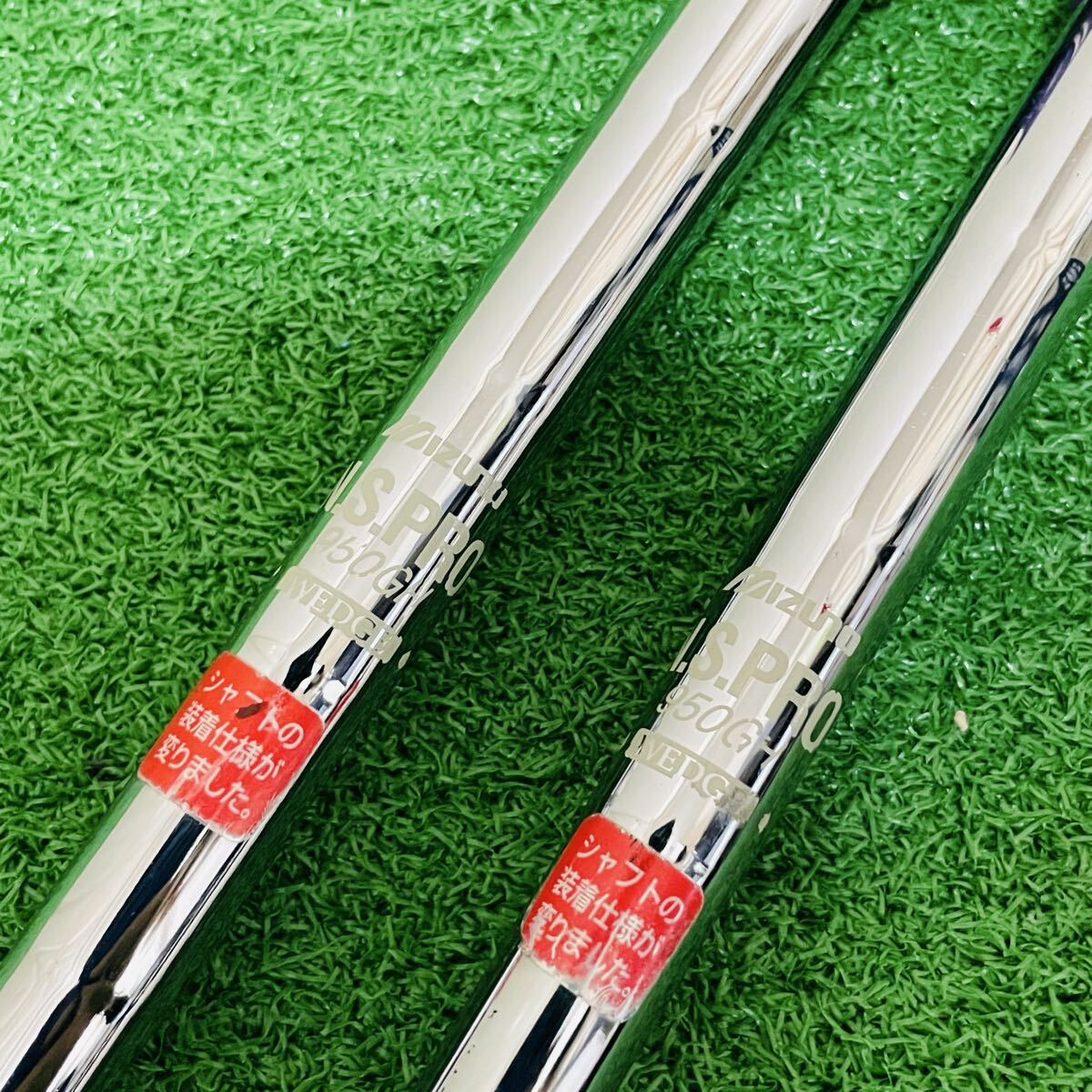 9349 MIZUNO MP-T11 ミズノ アイアン ウェッジ 52/07 56/13 レフティ 左利き N.S.PRO950GH 送料無料 匿名配送_画像9