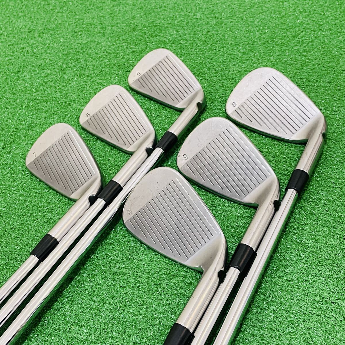9030 PING i レフティ 左利き アイアン6本セット N.S.PRO MODUS3 TOUR105 フレックスS モーダス 5.6.7.8.9.W 送料無料 匿名配送_画像4