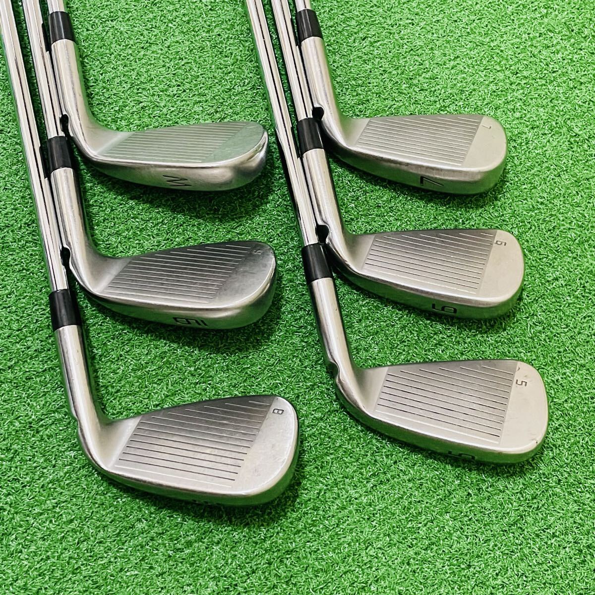 9030 PING i レフティ 左利き アイアン6本セット N.S.PRO MODUS3 TOUR105 フレックスS モーダス 5.6.7.8.9.W 送料無料 匿名配送_画像5