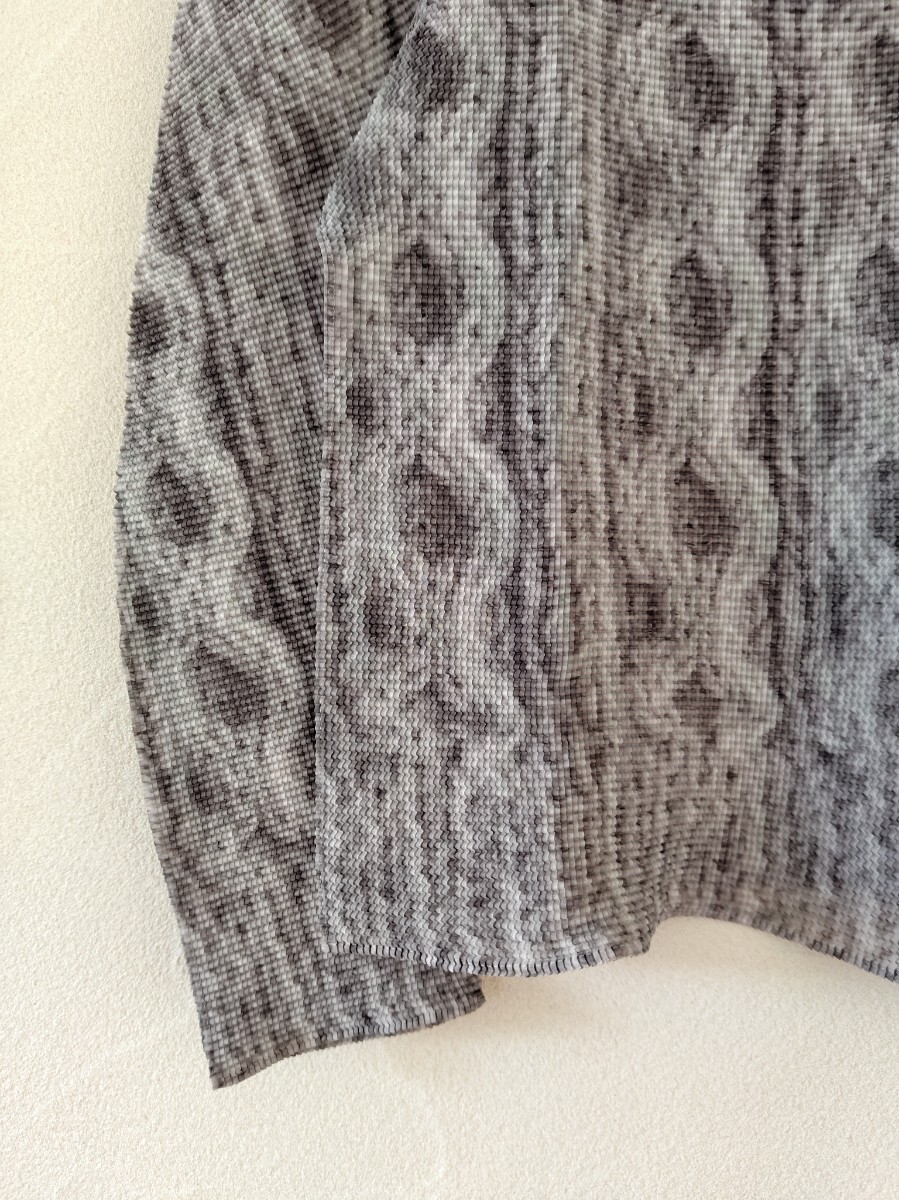 me ISSEY MIYAKE　ミー　イッセイミヤケ　プリーツ　ケーブル編み_画像3