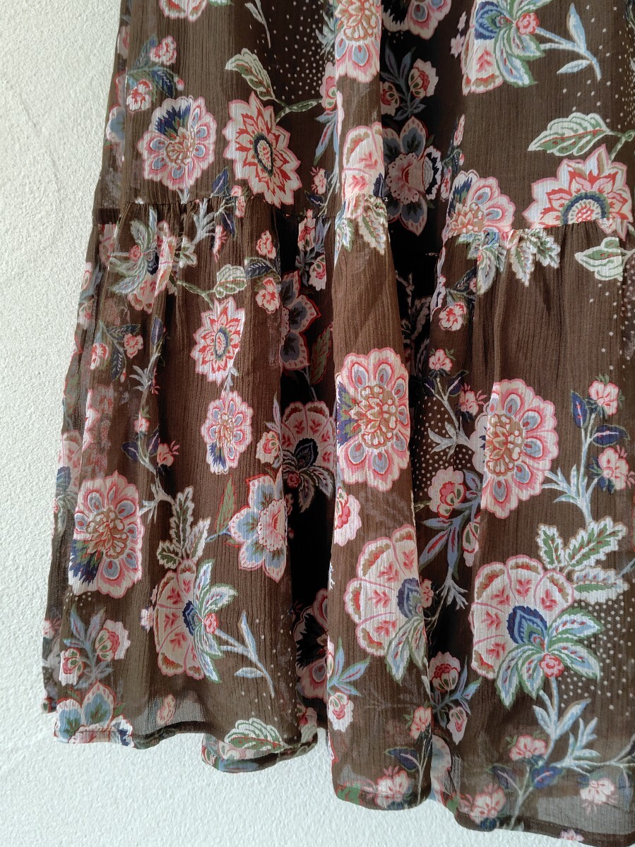 SCAPA　スキャパ　花柄　スカート_画像5