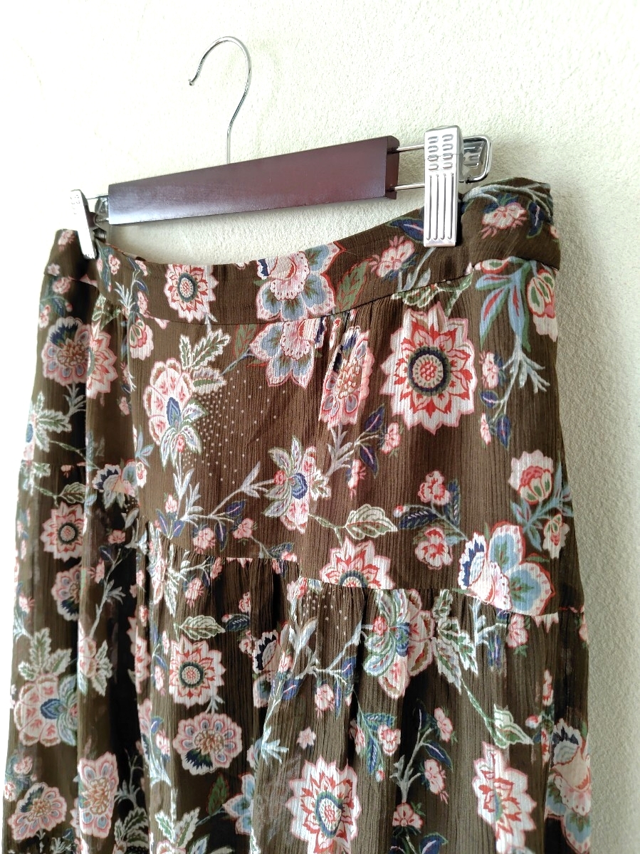 SCAPA　スキャパ　花柄　スカート_画像2