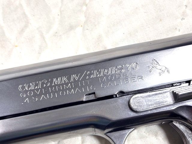 未発火★Marushin★マルシン X-PFC COLT GOVERNMENT MKⅣ SERIES70 シルバー ABS/モデルガン/コルト/ガバメント/082413_画像4