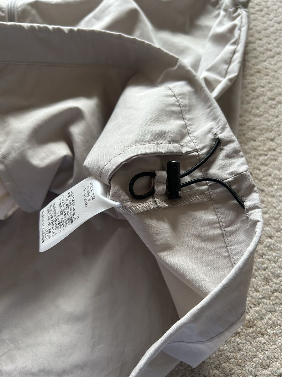 Lサイズ ジップアップ ナイロンベスト レイジブルー 未使用タグ付 送料無料_画像5