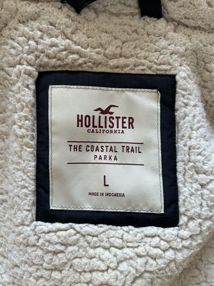 古着　コーディネートセット　ホリスター マウンテンパーカー　ネルシャツ　セット　Lサイズ　送料無料 ブラック_画像4