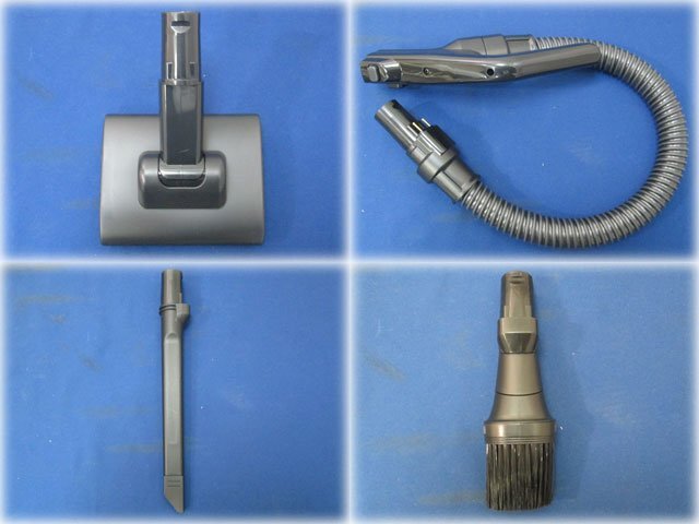 【2023年製】日立 コードレススティッククリーナー パワーブーストサイクロン PV-BH900SL 充電台・各種アタッチメント付 日本製【長野発】_画像8