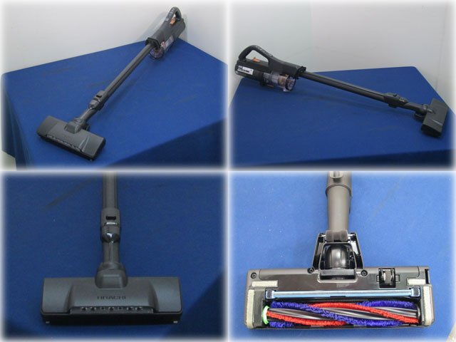 【2023年製】日立 コードレススティッククリーナー パワーブーストサイクロン PV-BH900SL 充電台・各種アタッチメント付 日本製【長野発】_画像7