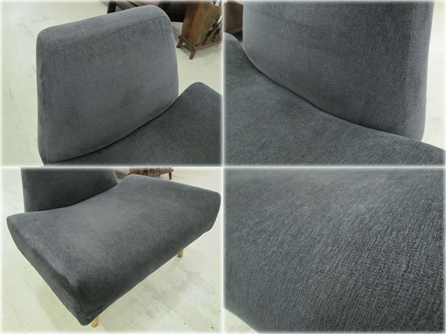 【美品】IDEE 1人掛ソファ AO SOFA(1) 750x710x595mm SH320mm イデー アーオソファ 【長野発】_画像3
