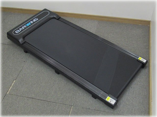 BARWING ルームランナー ランニングパッド BW-WKM01 ブラック 通常モデル(ハンドルなし) 1～10km/h リモコン付 耐荷重150kg 【長野発】_画像3