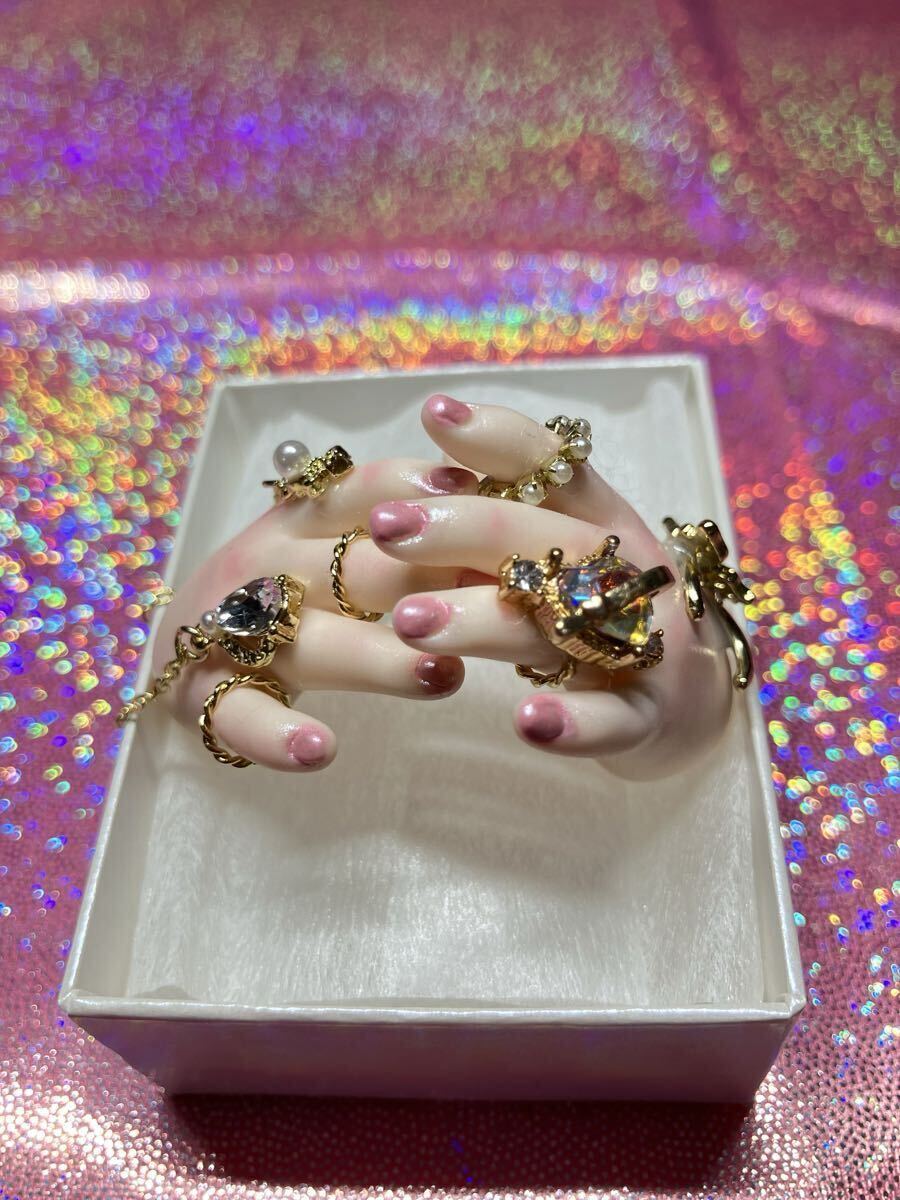 【KIRATIA】MDDサイズ フェアリーハンド カスタムハンド パーツ セミホワイト_画像4