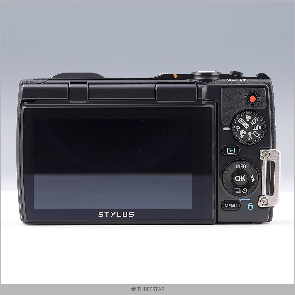 1 иен ~ OLYMPUS STYLUS TG-850 рекомендация!! черный водонепроницаемый цифровая камера 