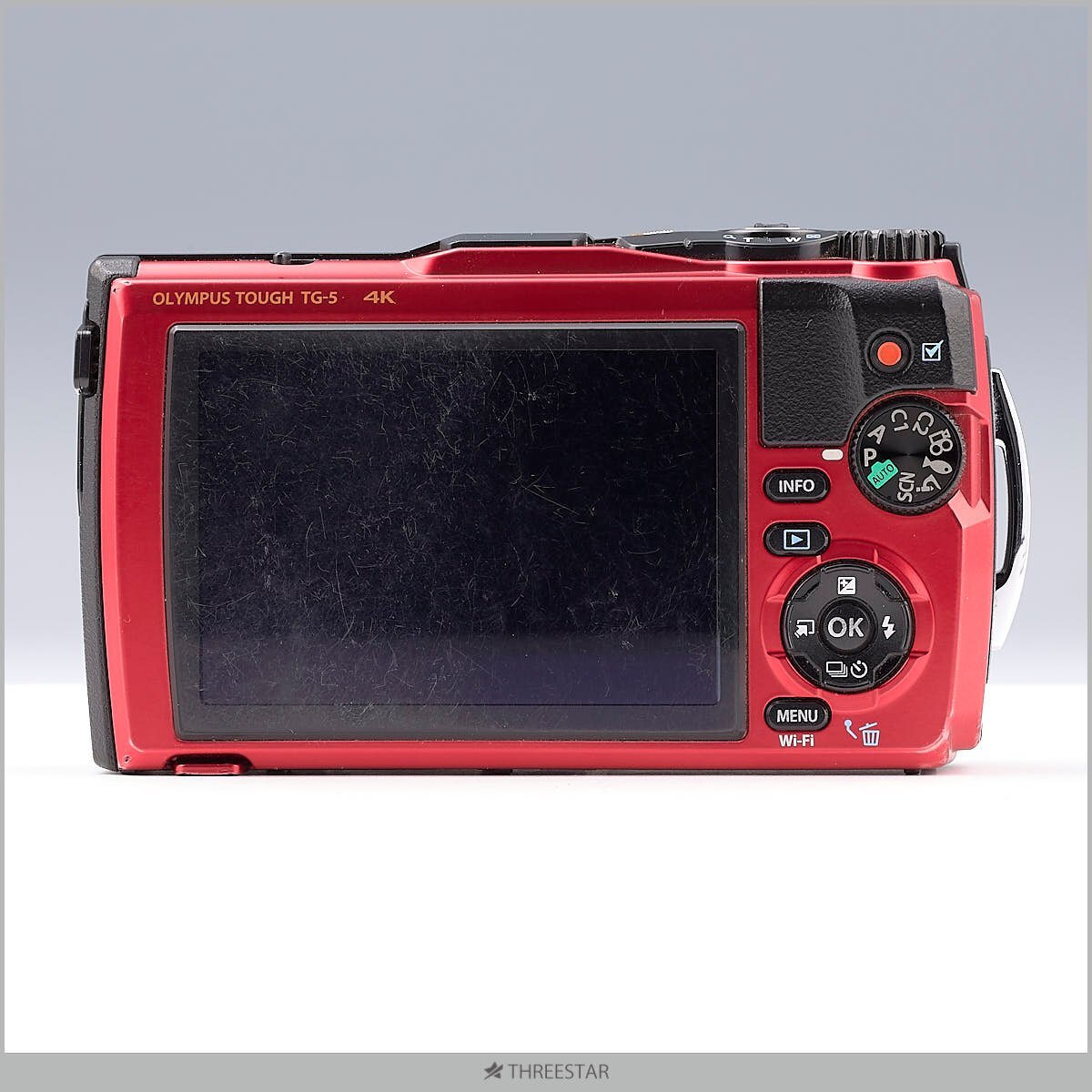 1 иен ~ OLYMPUS Olympus TG-5 текущее состояние распродажа .. водонепроницаемый компактный цифровой фотоаппарат красный 