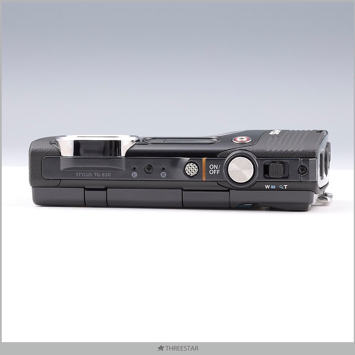 1 иен ~ OLYMPUS STYLUS TG-850 рекомендация!! черный водонепроницаемый цифровая камера 