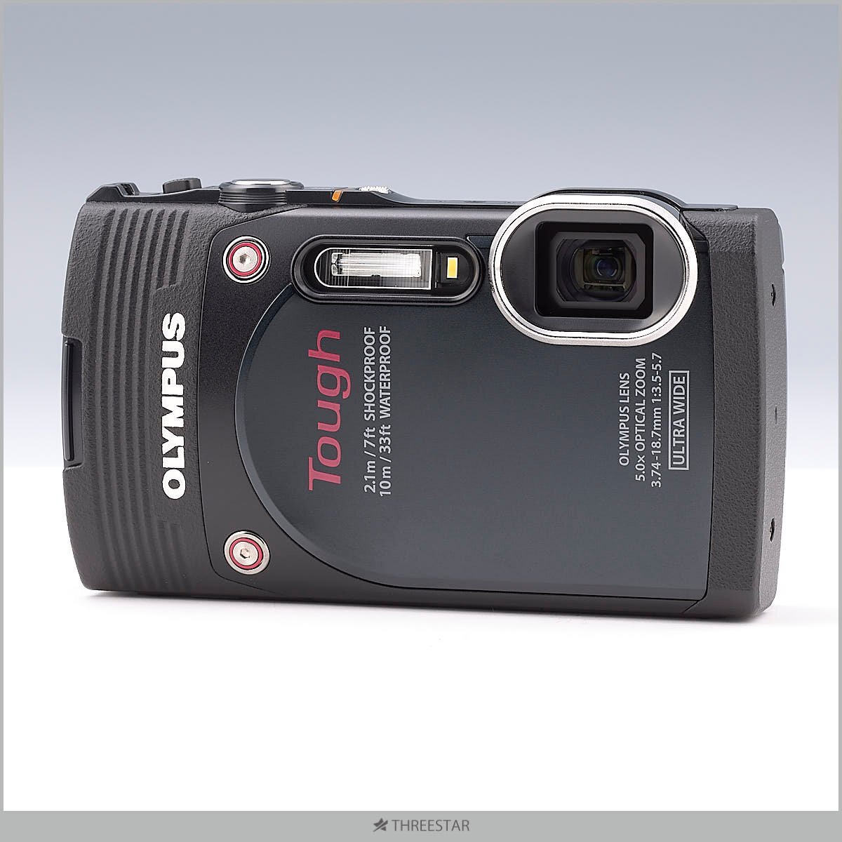 1 иен ~ OLYMPUS STYLUS TG-850 рекомендация!! черный водонепроницаемый цифровая камера 