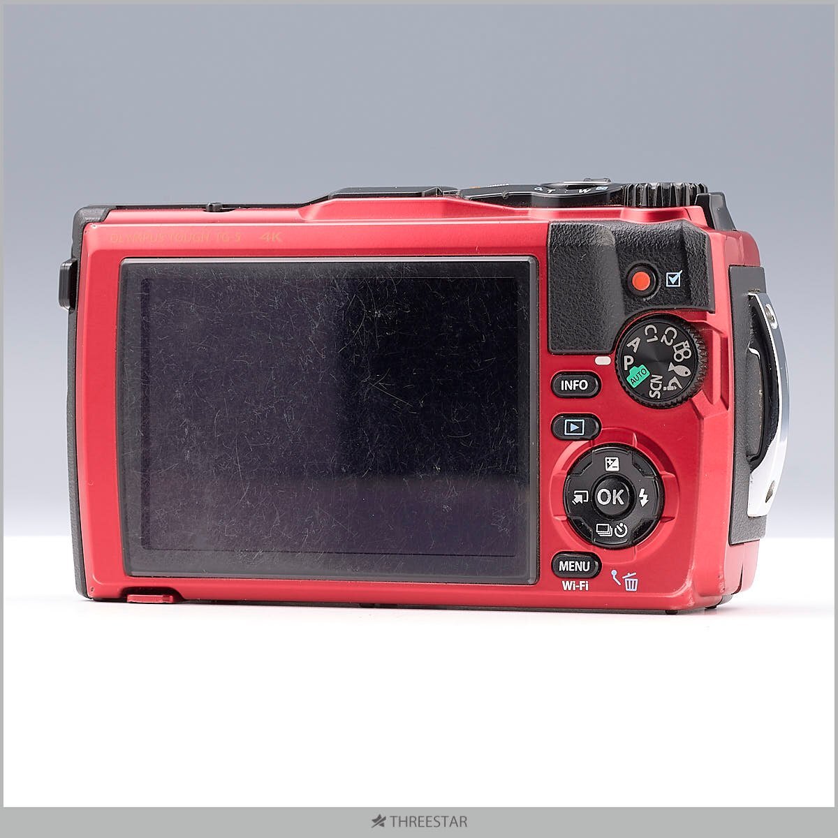 1 иен ~ OLYMPUS Olympus TG-5 текущее состояние распродажа .. водонепроницаемый компактный цифровой фотоаппарат красный 