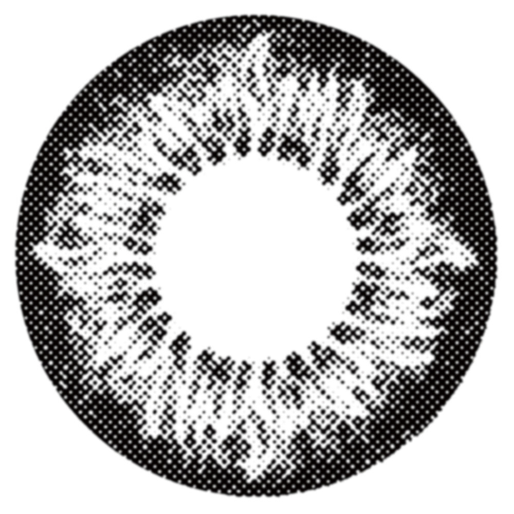 カラコン 15mm ドルチェナチュラル グランデザイン (ドルチェサークルブラック) 1箱10枚 1day 着色 14.8mm_画像2