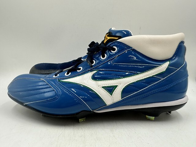 ミズノプロ 野球 金具スパイク プロ仕様 スペシャルオーダー 日本製 Size-28.0cm　刺繍あり 右投げ用 _画像4