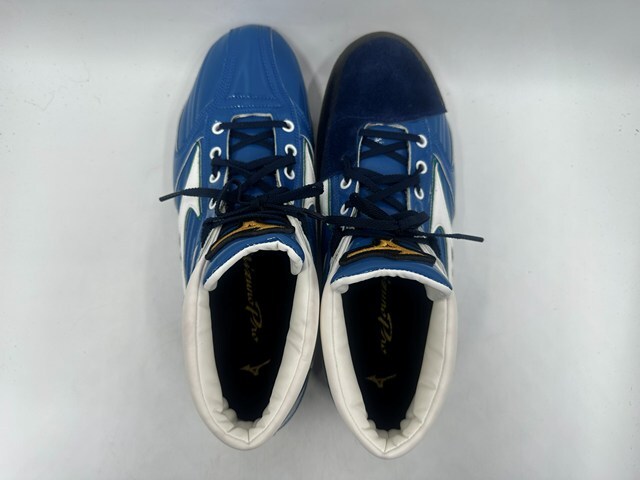 ミズノプロ 野球 金具スパイク プロ仕様 スペシャルオーダー 日本製 Size-28.0cm　刺繍あり 右投げ用 _画像6