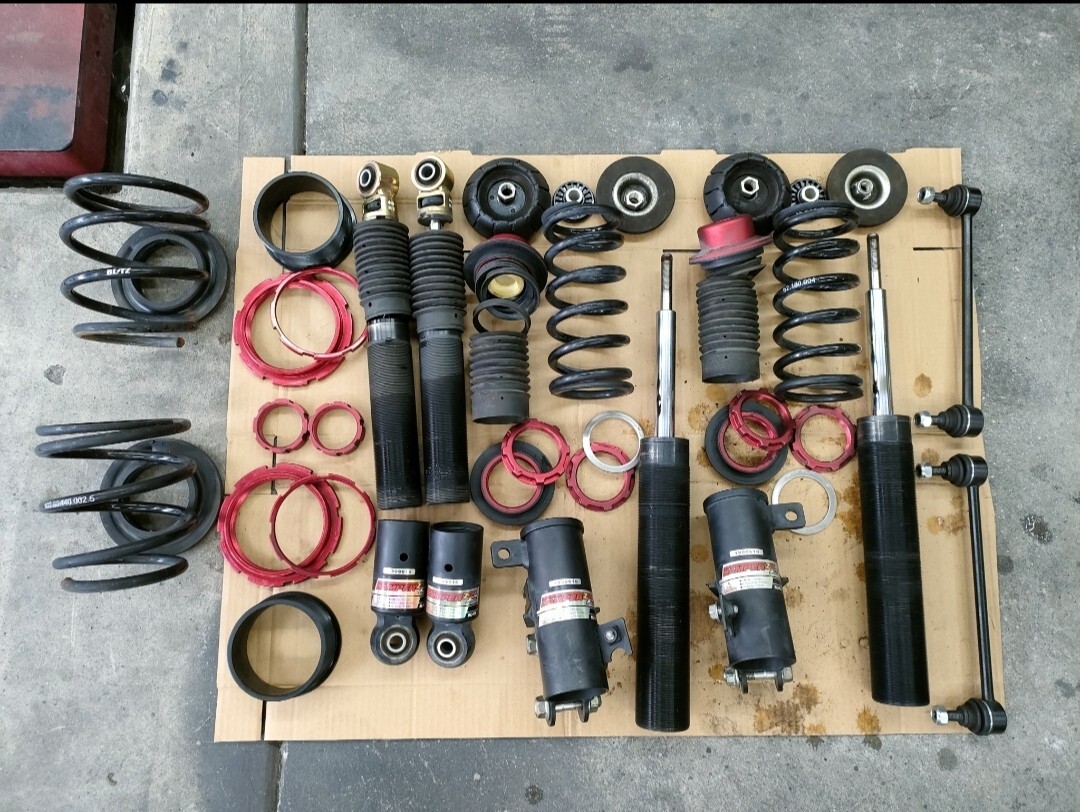 MK32Sスペーシアカスタム　車高調 BLITZ ダンパーZZ R　(MK42S　MH33S　34S 44S)_画像10