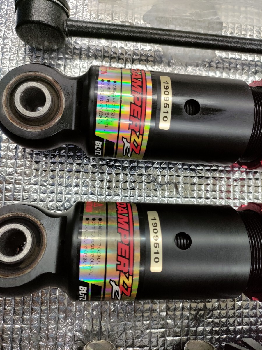 MK32Sスペーシアカスタム　車高調 BLITZ ダンパーZZ R　(MK42S　MH33S　34S 44S)_画像5