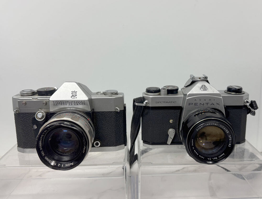 ◆CANON PETRI MINOLTA RICHO Nikon PENTAX フィルム式カメラ 一眼レフ まとめ売り◆_画像4
