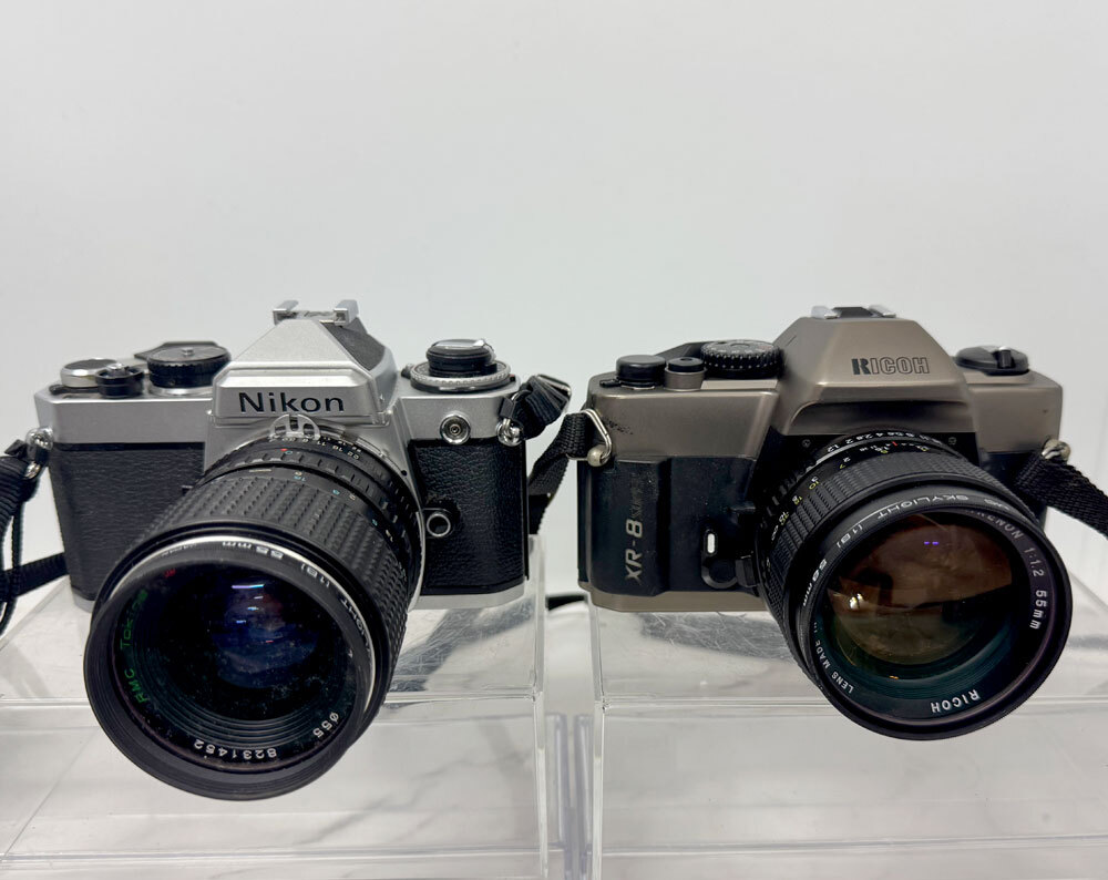 ◆CANON PETRI MINOLTA RICHO Nikon PENTAX フィルム式カメラ 一眼レフ まとめ売り◆_画像2