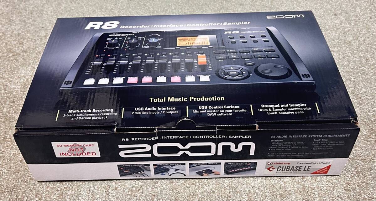 ZOOM R8☆ズームマルチトラックレコーダー 2トラック同時録音 8トラック同時録音_画像8