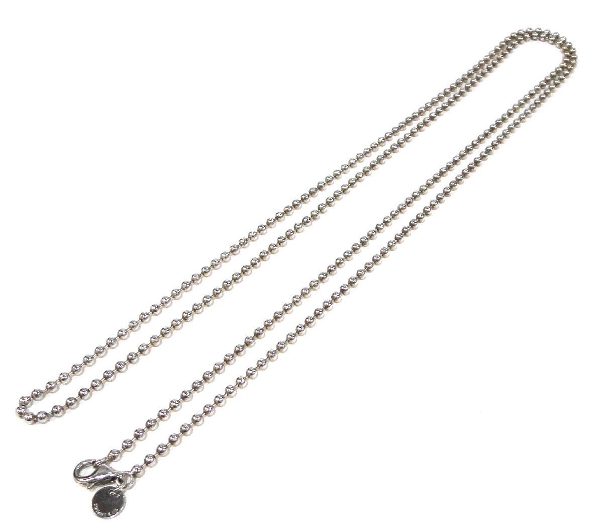 B622【本物保証】 TIFFANY リターントゥティファニー ハートタグ ペンダント シルバー925 スターリングシルバー ボールチェーン ネックレス_画像6