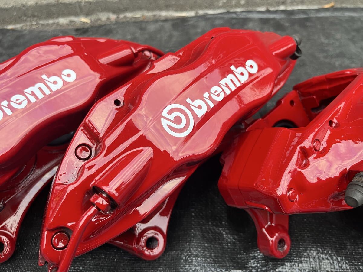 CT9A 純正 brembo ブレンボ ブレーキ キャリパー 前後 ランエボ ランサーエボリューション CT9W CP9A 1台分 エボ5 6 7 8 9 O/H_画像6